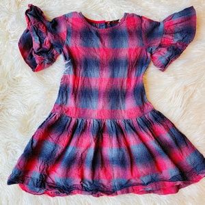 🎈🎈Sophie Catalou Red Irina Plaid Dress🎈🎈